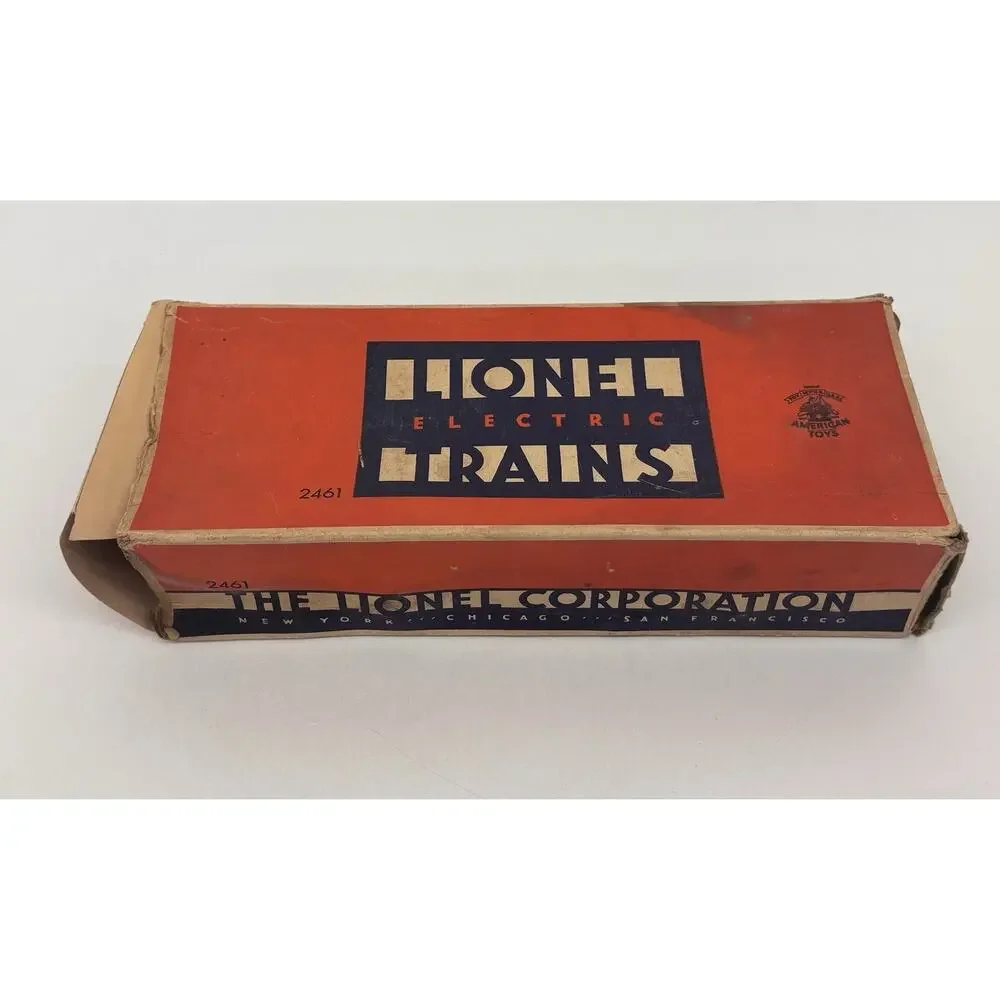 Lionel Postwar Depressed Transformer Flat Car 2461 w/ Original Box